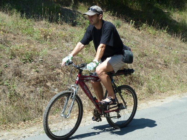 cycling in Bulgaria Suha reka